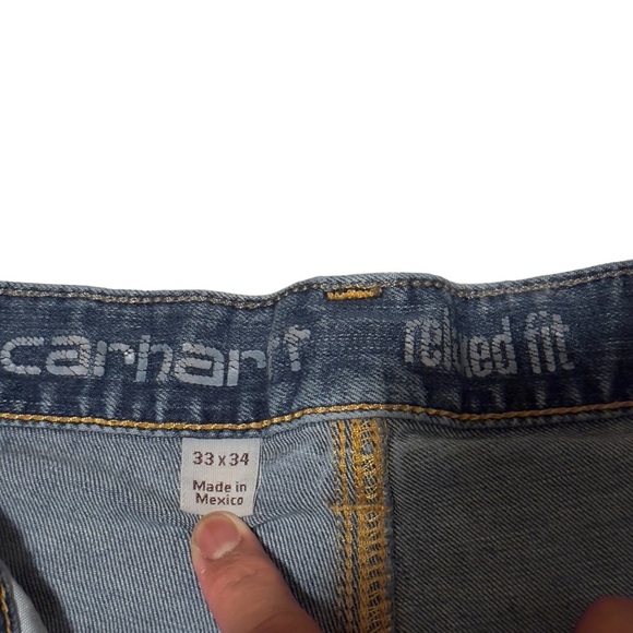 Carhartt utility relaxed fit jeans 33x34 - Picture 2 of 7